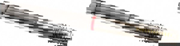 Spiral Point Tap: M24 x 3, Metric, 4 Flutes, Plug, 6H, Cobalt, Bright Finish