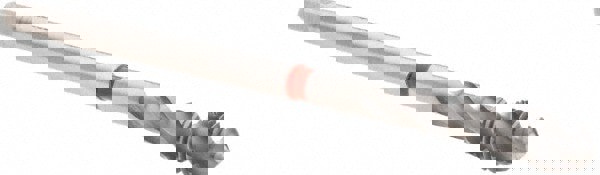 Spiral Flute Tap: M5 x 0.80, Metric, 3 Flute, Modified Bottoming, 6H Class of Fit, Cobalt, Bright/Uncoated