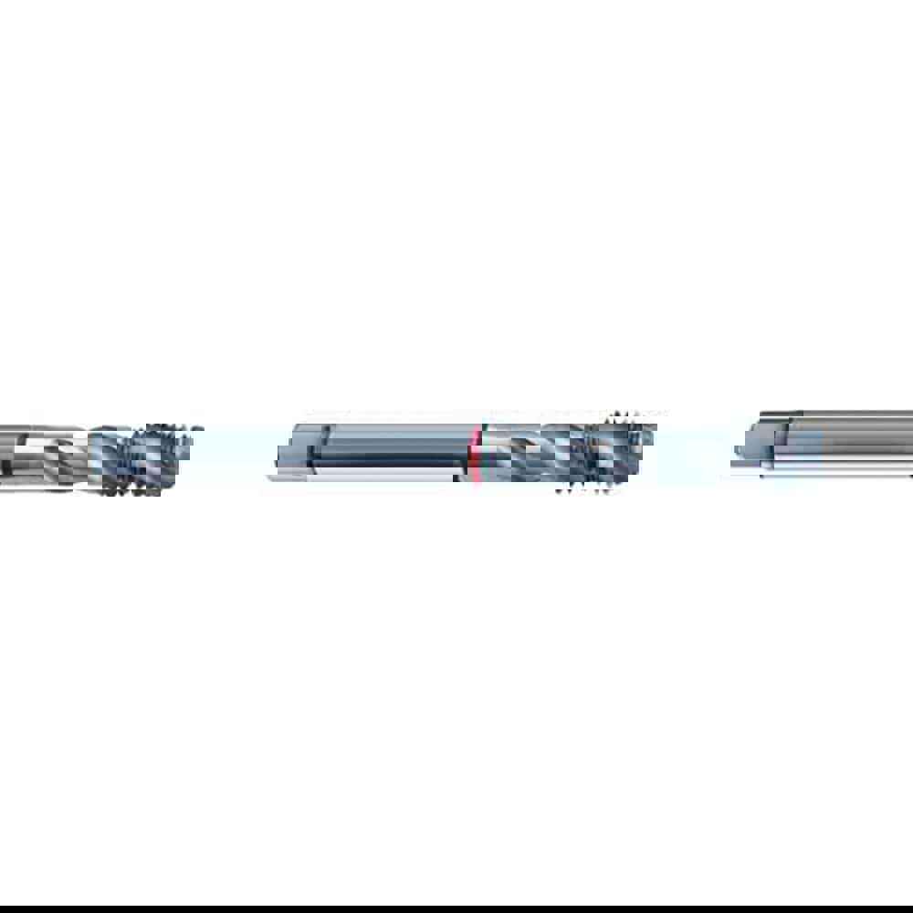 Spiral Flute Tap: M6 x 1.00, Metric, 3 Flute, Modified Bottoming, 6H Class of Fit, Cobalt, Bright/Uncoated