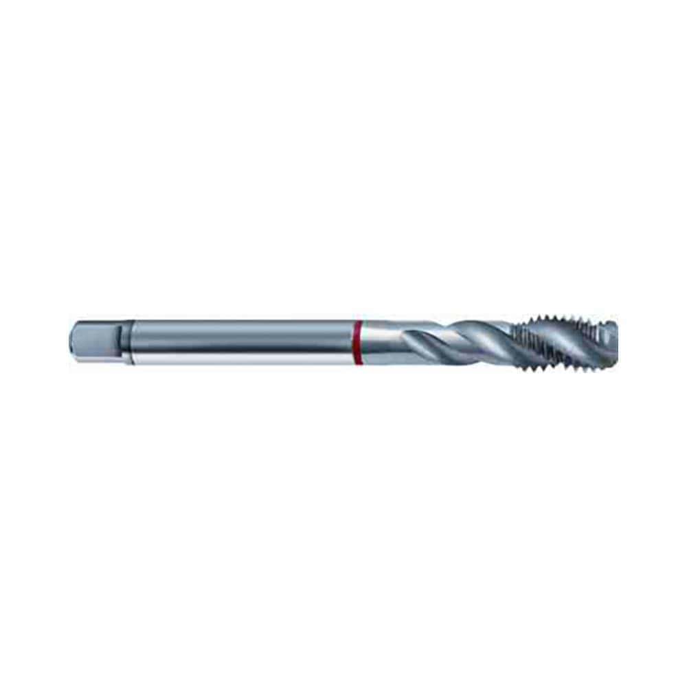Spiral Flute Tap: M16 x 2.00, Metric, 4 Flute, Modified Bottoming, 6H Class of Fit, Cobalt, Bright/Uncoated
