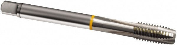 Spiral Point Tap: M22 x 2, Metric Fine, 4 Flutes, Plug, 6H, Cobalt, Bright Finish