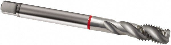 Spiral Flute Tap: M14 x 1.50, Metric Fine, 3 Flute, Modified Bottoming, 6H Class of Fit, Cobalt, Bright/Uncoated