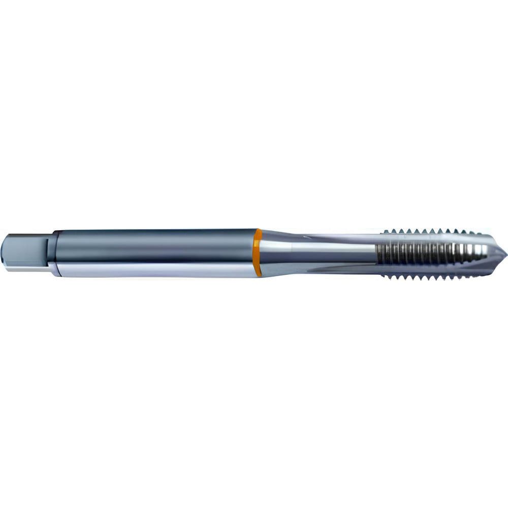 Spiral Point Tap: 1/4-20 UNC, 3 Flutes, Plug Chamfer, 2B Class of Fit, Cobalt, Bright/Uncoated