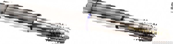 Spiral Point Tap: M2 x 0.4, Metric, 3 Flutes, Plug, 6H, Powdered Metal, Bright Finish