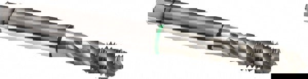 Spiral Flute Tap: M2.50 x, 0.45, Metric, 3 Flute, Modified Bottoming, 6H Class of Fit, Cobalt, Bright/Uncoated