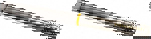 Spiral Point Tap: 1-1/8-12, UNF, 4 Flutes, Plug, 2B, Cobalt, Bright Finish