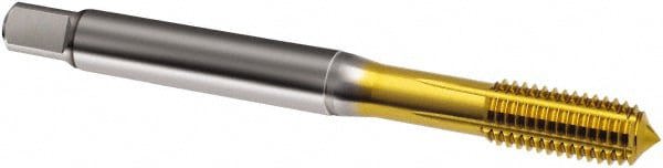 Thread Forming Tap: M6x1.00 Metric, 6HX Class of Fit, Bottoming, Cobalt, TiN Coated