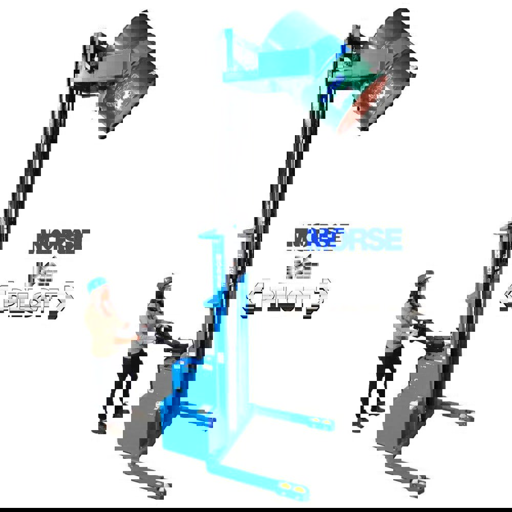 Drum Pourer: (1) 55 gal Drum, 1,500 lb Capacity