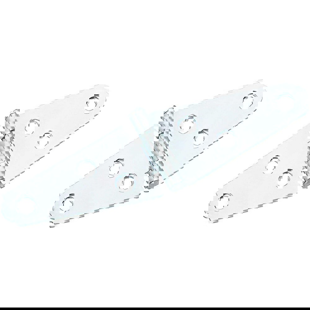 Tee Hinges; Finish/Coating: Zinc ; Hinge Material: Steel ; Range Of Motion: 180 ; Load Capacity: 7 ; Door Leaf Height: 2in ; Number Of Mounting Holes: 6.000
