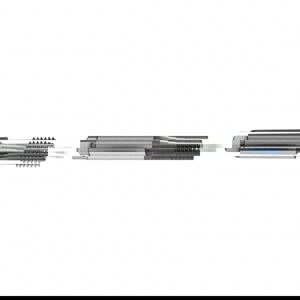 M5x0.80 Plug RH 6HX D4/D5 Bright Solid Carbide 4-Flute Straight Flute Hand Tap