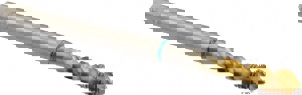 M5x0.80 Metric, 3 Flute, 40&deg; Helix, Modified Bottoming Chamfer, TiN Finish, Cobalt Spiral Flute STI Tap