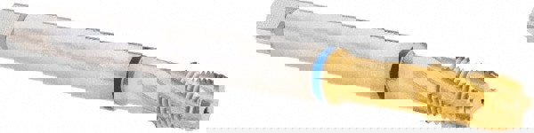 1/16-27 NPT, 4 Flutes, Modified Bottoming Chamfer, TiN Finish, Cobalt, Spiral Flute Pipe Tap