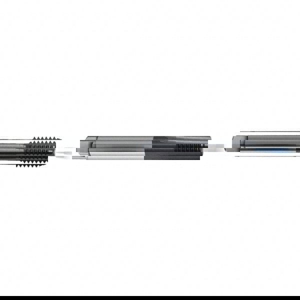 M6x0.75 Modified Bottoming RH 6HX D5/D6 TiCN High Speed Steel 3-Flute Straight Flute Hand Tap