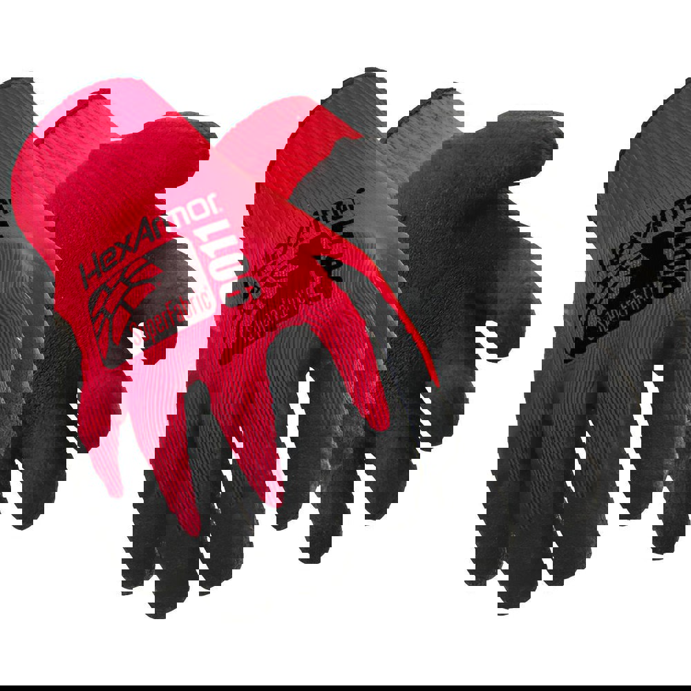 Cut & Puncture-Resistant Gloves: Size XL, ANSI Cut A7, ANSI Puncture 5, Cotton & Knit Fabric