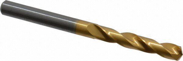 Jobber Length Drill Bit: Letter K, 140 &deg;, Solid Carbide
