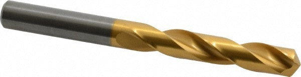 Jobber Length Drill Bit: 11 mm Dia, 140 &deg;, Solid Carbide