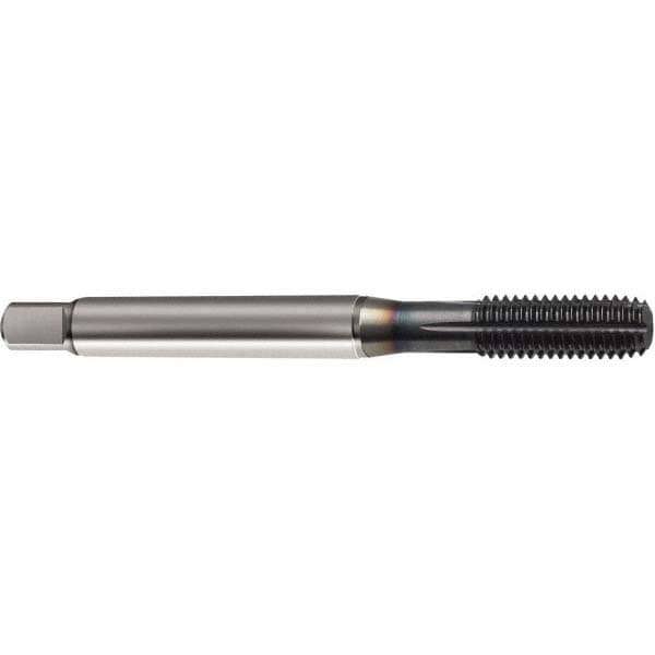 Thread Forming Tap: M9x1.00 Metric Fine, 6HX Class of Fit, Semi-Bottoming, Powdered Metal High Speed Steel, TiCN Coated