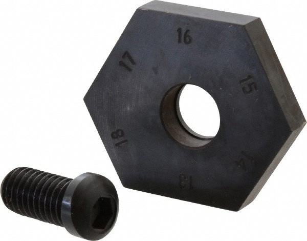 13 to 17mm Hex, 1/2-13 Stud Thread, Irregular Hex Clamp