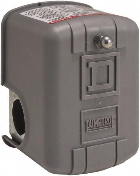 1 and 3R NEMA Rated, 30 to 50 psi, Electromechanical Pressure and Level Switch