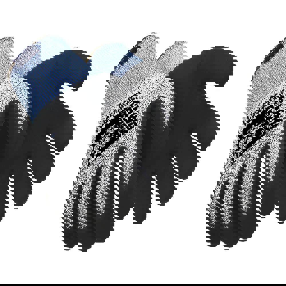 Cut & Puncture-Resistant Gloves: Size L, ANSI Cut A8, ANSI Puncture 4, Fiberglass Blend & HPPE