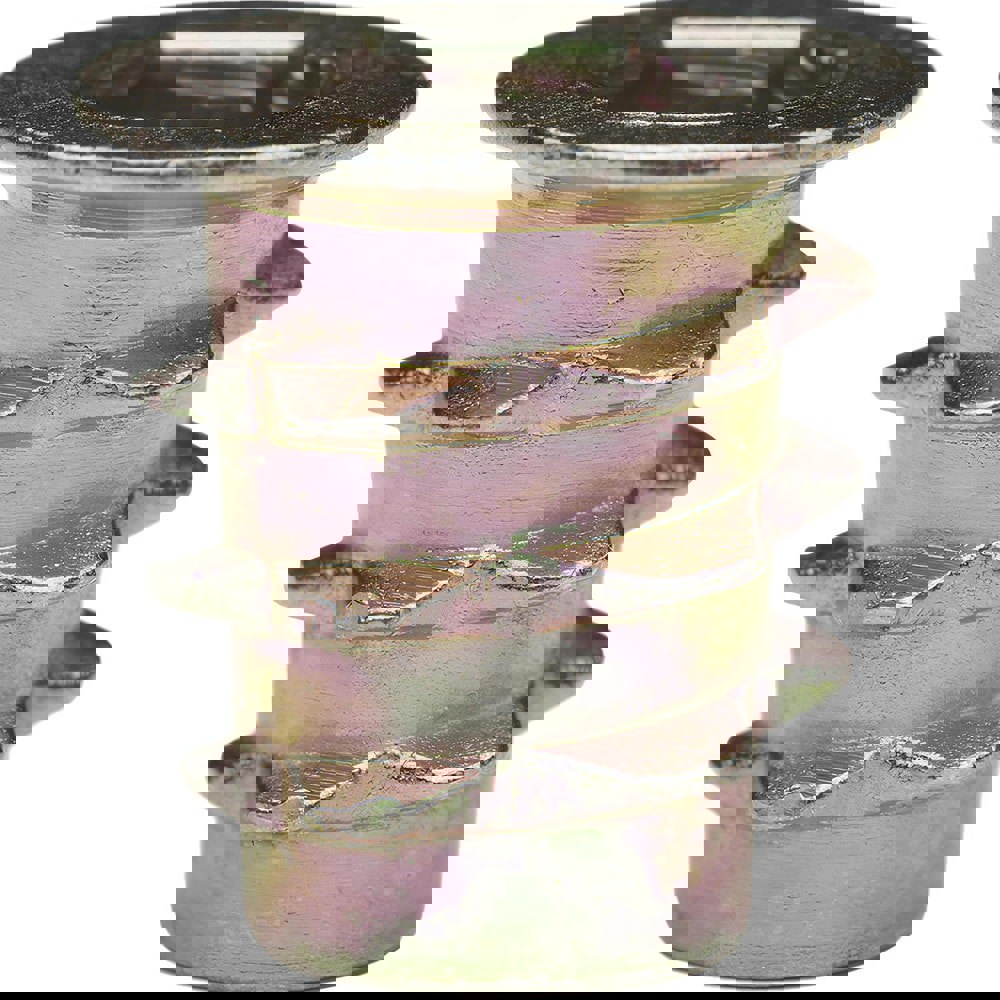 Hex Drive & Slotted Drive Threaded Inserts; Product Type: Flanged Hex Drive ; Thread Size: 1/4-20 ; Material: Zinc Alloy ; Finish: Hexavalent Chrome ; Drill Size: 0.3590 ; Hex Size: M5