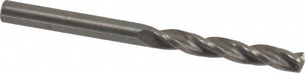 Jobber Length Drill Bit: 4.4 mm Dia, 150 &deg;, Solid Carbide
