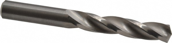 Jobber Length Drill Bit: 10 mm Dia, 150 &deg;, Solid Carbide