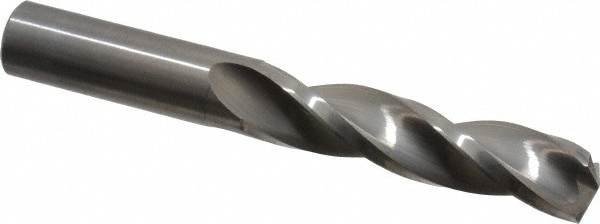 Jobber Length Drill Bit: 13 mm Dia, 150 &deg;, Solid Carbide