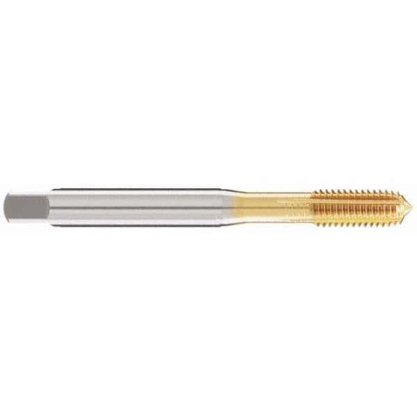Thread Forming Tap: 1/4-20 UNC, 2BX Class of Fit, Modified Bottoming, Cobalt, TiN Coated