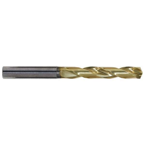 Jobber Length Drill Bit: Letter W, 140 &deg;, Solid Carbide