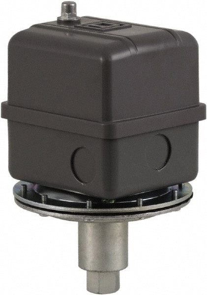 1 NEMA Rated, DPST, 16.5 inHg to 25 inHg, Vacuum Switch Pressure and Level Switch