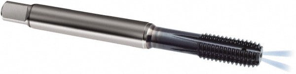 Thread Forming Tap: M10x1.00 Metric Fine, 6HX Class of Fit, Modified Bottoming, Powdered Metal High Speed Steel, AlCrN Coated
