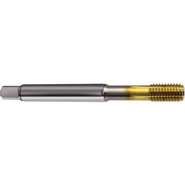 Thread Forming Tap: M5x0.80 Metric, 6HX Class of Fit, Bottoming, Powdered Metal High Speed Steel, TiN Coated
