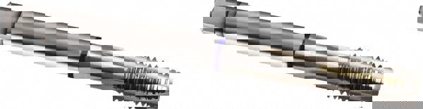 Spiral Point Tap: M12x1.75 Metric, 4 Flutes, Plug, 6H Class of Fit, Cobalt, Bright Finish