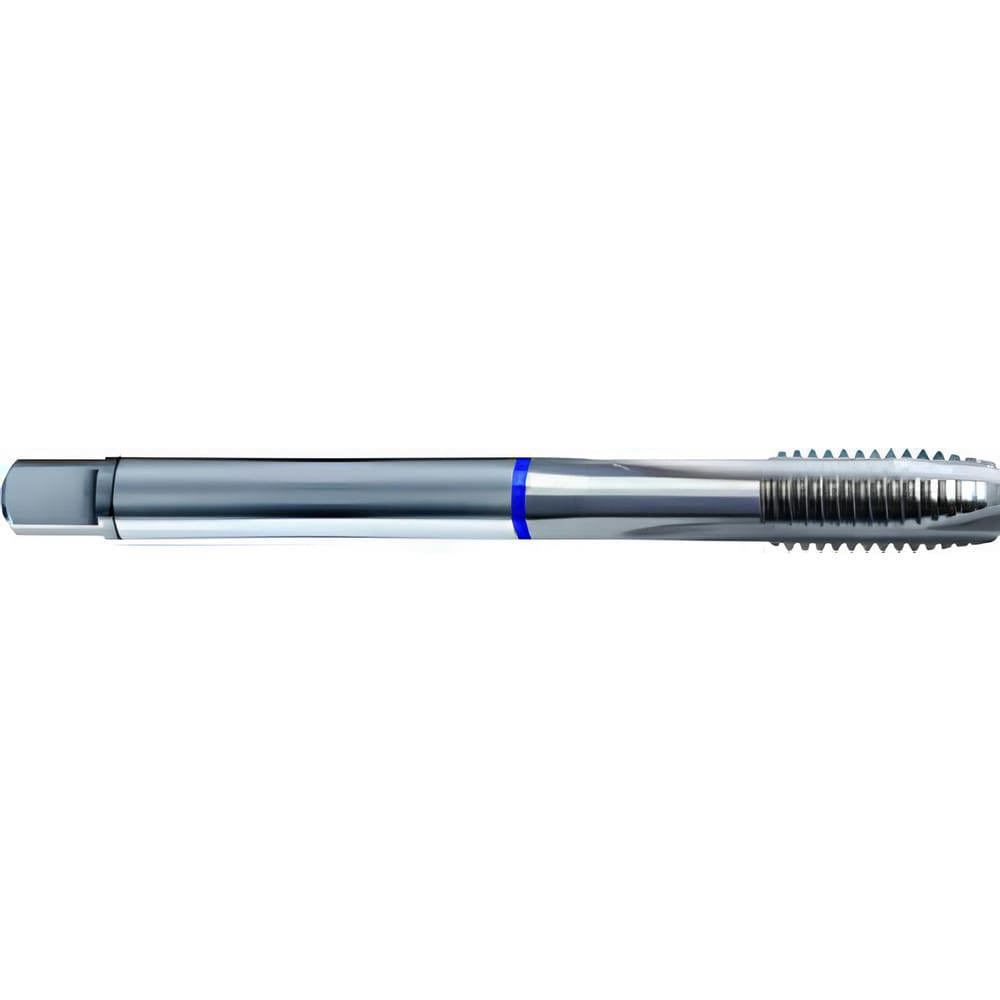 Spiral Point Tap: M20x2.5 Metric, 4 Flutes, Plug Chamfer, 6H Class of Fit, High-Speed Steel-E, Bright/Uncoated