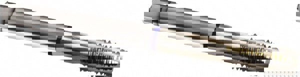 Spiral Point Tap: M16 x 1.5, Metric Fine, 3 Flutes, Plug, 6H, Cobalt, Bright Finish