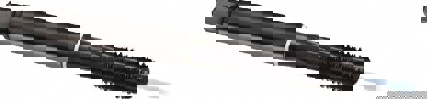 Spiral Point Tap: M8 x 1.25, Metric, 4 Flutes, Modified Bottoming, 6HX, Cobalt, Oxide Finish