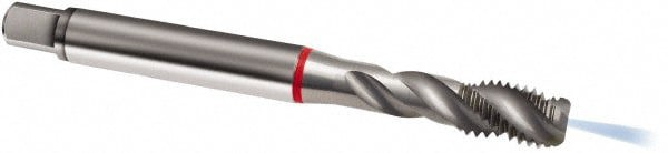 Spiral Flute Tap: M10 x 1.50, Metric, 3 Flute, Modified Bottoming, 6H Class of Fit, Cobalt, Bright/Uncoated