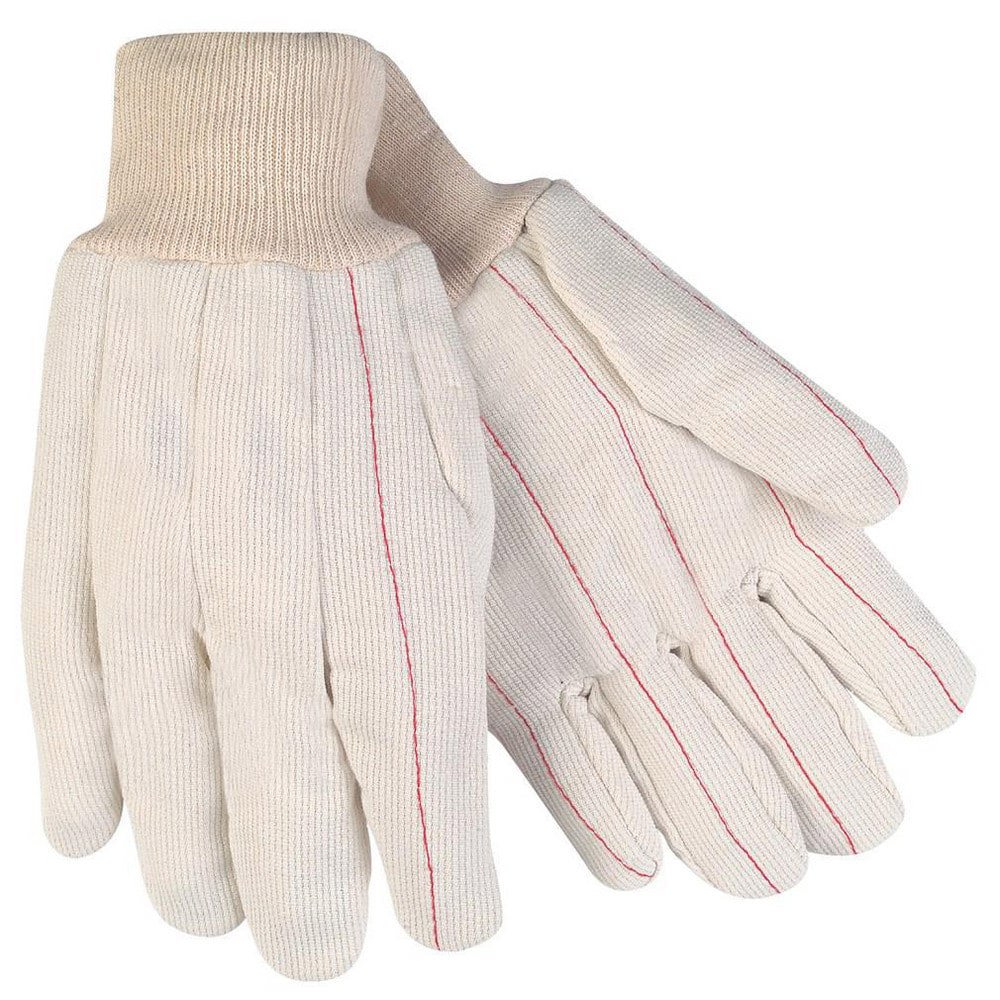 Work Gloves: Memphis 9018CDPC, Size Large, Cotton & Polyester Lined, Cotton & Polyester, General Purpose