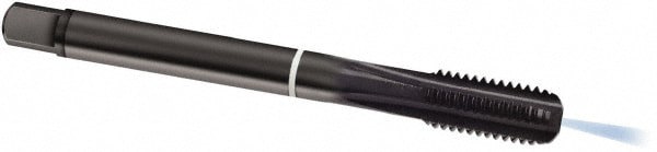 Spiral Point Tap: M16 x 1.5, Metric Fine, 4 Flutes, Modified Bottoming, 6HX, Cobalt, Oxide Finish