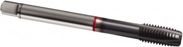 Spiral Point Tap: M14 x 2, Metric, 3 Flutes, Plug, 6H, Cobalt, TiCN Finish