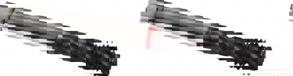 Spiral Flute Tap: M20 x 2.50, Metric, 4 Flute, Modified Bottoming, 6H Class of Fit, Cobalt, TICN Finish