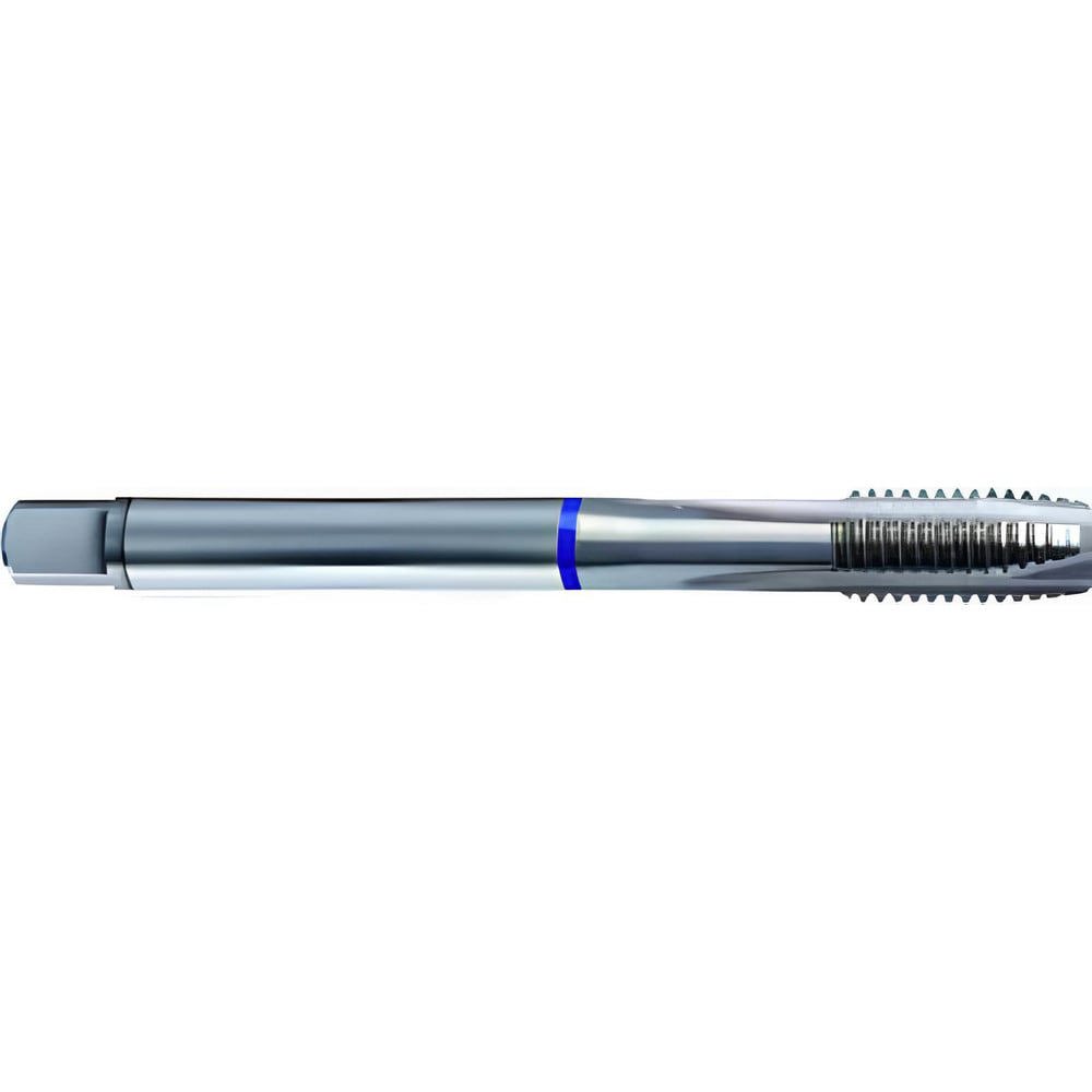 Spiral Point Tap: #10-32 UNF, 3 Flutes, Plug Chamfer, 2B Class of Fit, Cobalt, Bright/Uncoated