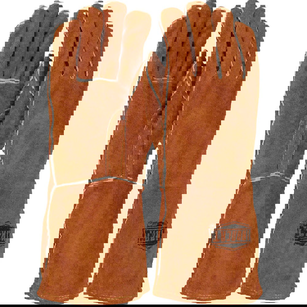 Welding Gloves: Size Large, Uncoated, MIG Welding Application