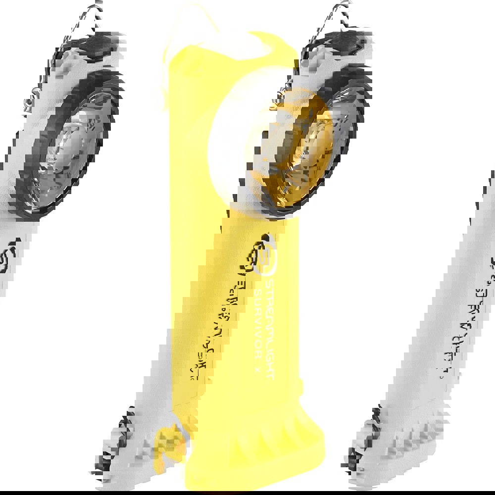 Flashlights; Bulb Type: LED; Type: Right angle; Material: Nylon; Run Time: 15 h; Lumens: 250; Maximum Light Output (Lumens): 250; Number Of Light Modes: 3; Batteries Included: Yes; Body Color: Yellow; Battery Chemistry: Lithium; Rechargeable: Yes; Include