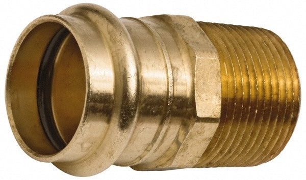 Wrot Copper Pipe Adapter: 1