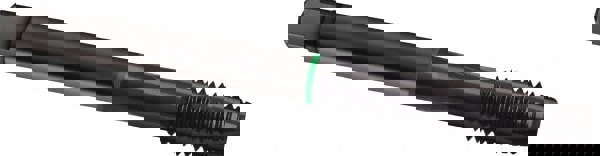 Spiral Point Tap: M12 x 1, Metric Fine, 4 Flutes, Plug, 6H, Cobalt, Oxide Finish