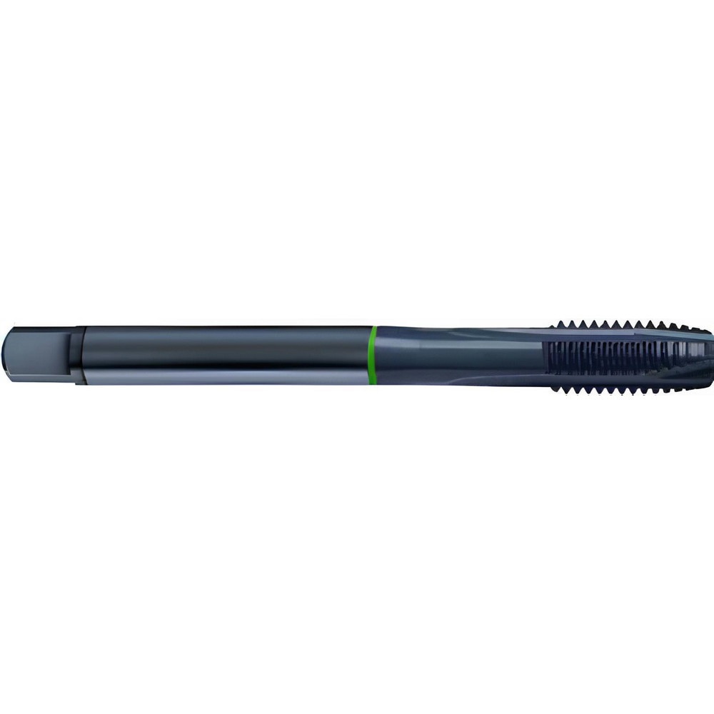 Spiral Point Tap: M14x1.5 Metric Fine, 4 Flutes, Plug Chamfer, 6H Class of Fit, High-Speed Steel-E, Steam Oxide Coated