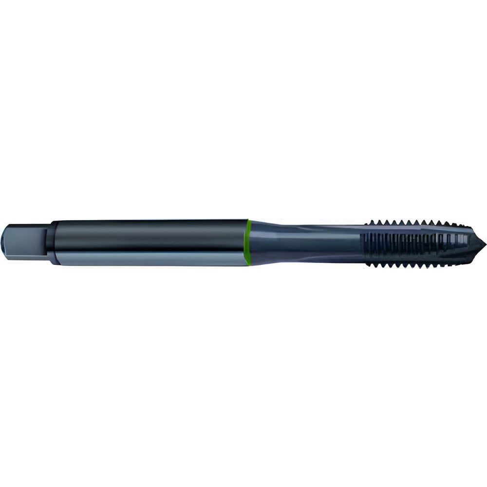 Spiral Point Tap: #10-24 UNC, 3 Flutes, Plug Chamfer, 2B Class of Fit, High-Speed Steel-E, Steam Oxide Coated