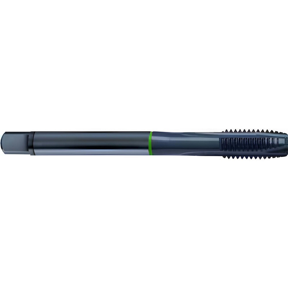 Spiral Point Tap: 7/8-9 UNC, 4 Flutes, Plug Chamfer, 2B Class of Fit, High-Speed Steel-E, Steam Oxide Coated
